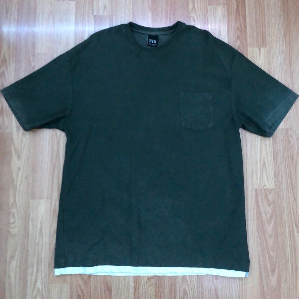 Zara Pocket T-Shirt Size XL